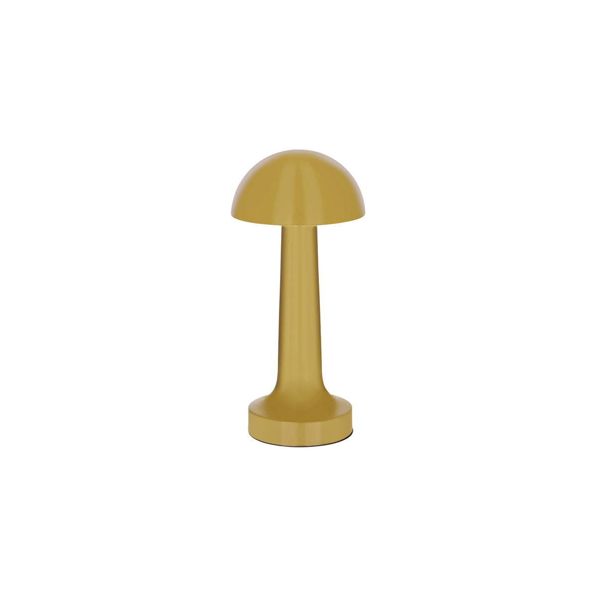 1000120 Tablekraft Ambience Thea Cordless LED Table Lamp Brushed Brass 90x210mm Tomkin Australia Hospitality Supplies