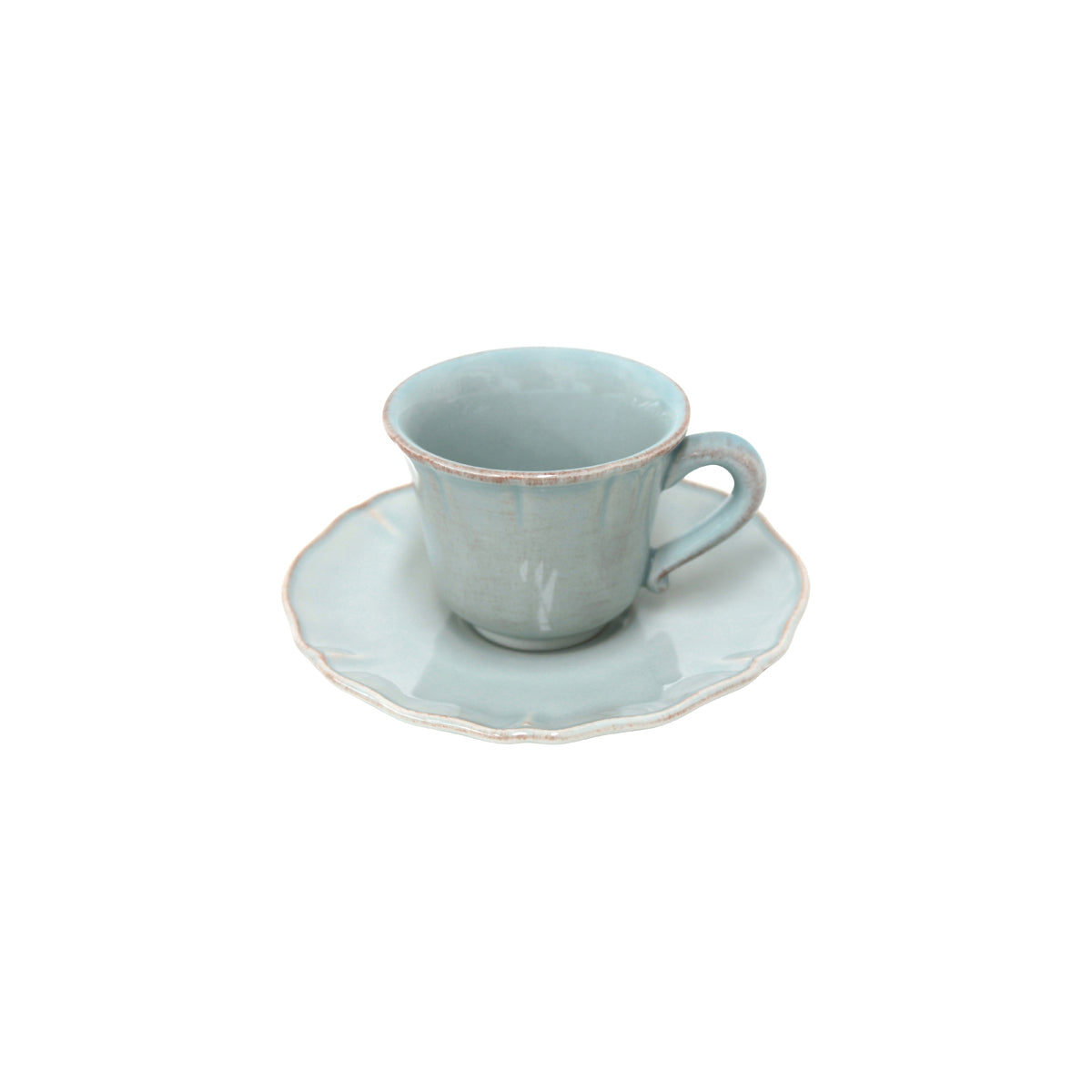 Alentejo Turquoise Espresso Cup & Saucer Set 90ml