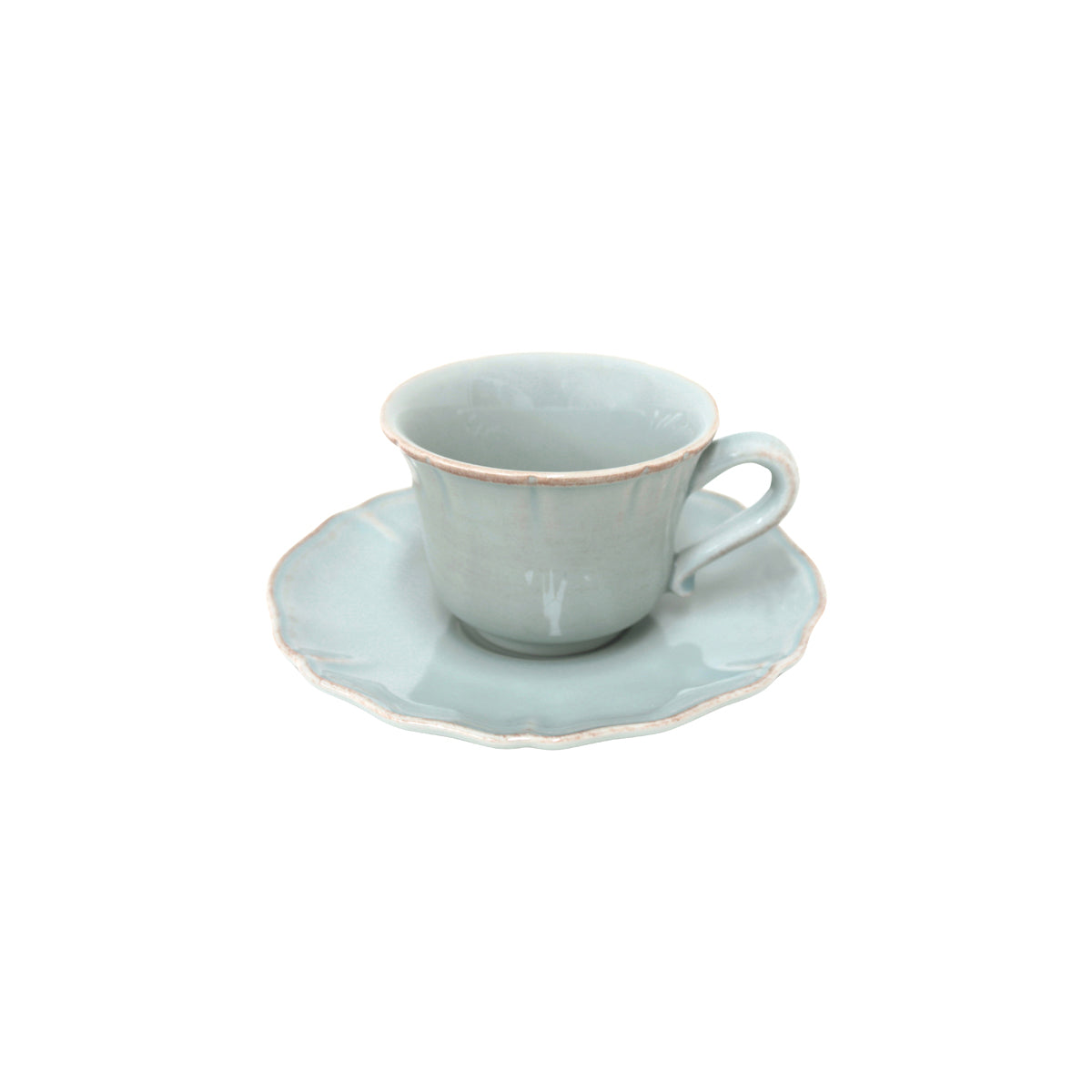 Alentejo Turquoise Tea Cup & Saucer Set 220ml