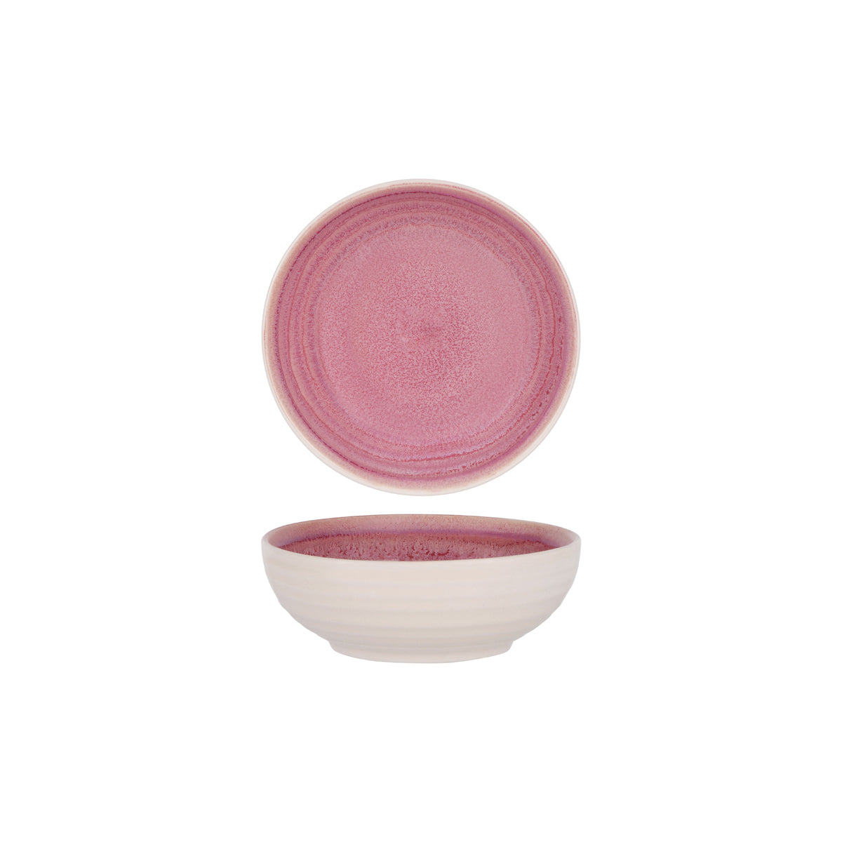 907445 Tablekraft Urban Linea Dusty Pink Round Bowl 160x55mm / 630ml Tomkin Australia Hospitality Supplies