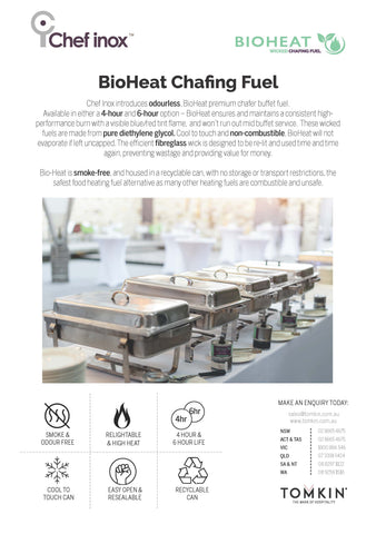 Chef Inox - Bio Heat Fuel