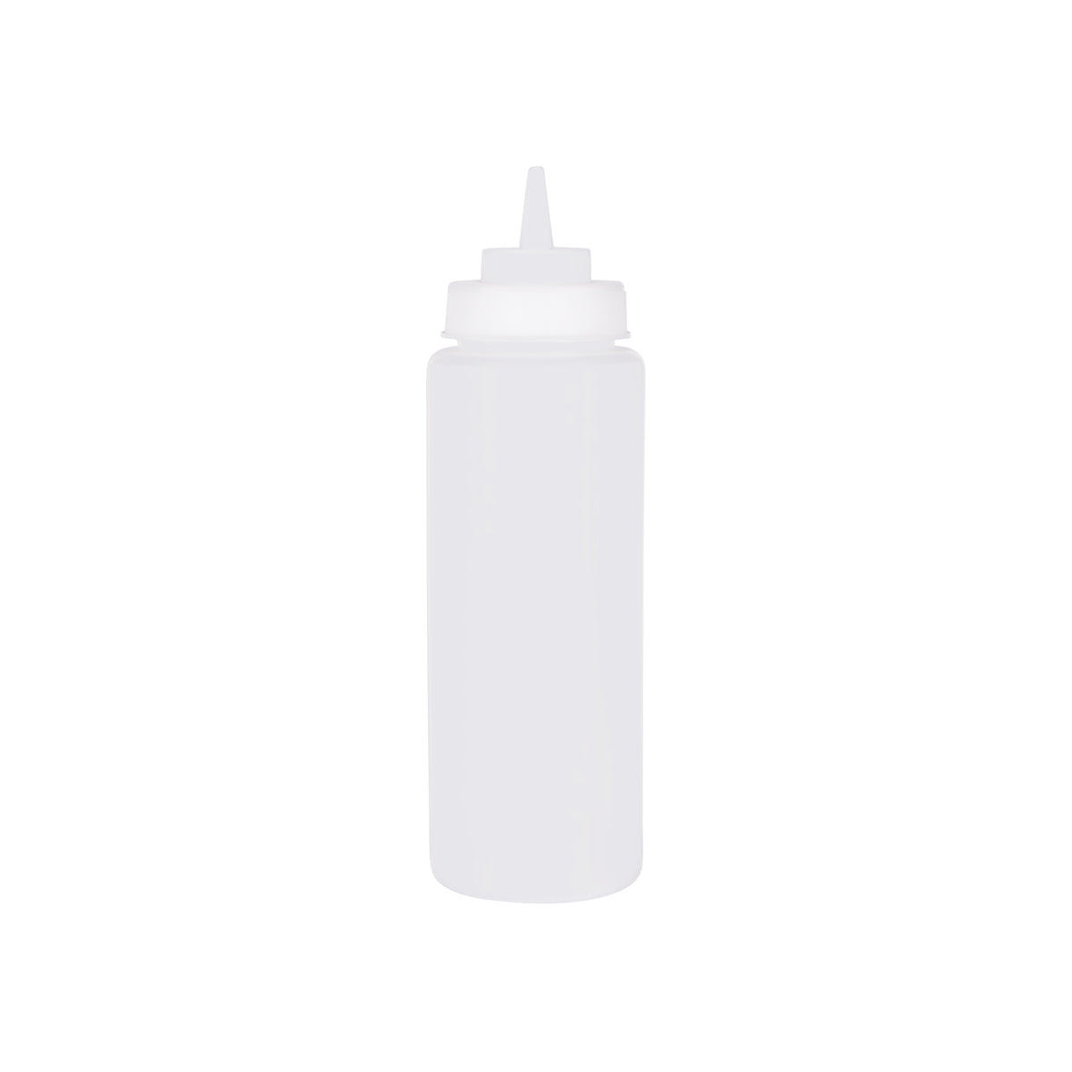 06976 Chef Inox Squeeze Bottle Wide Mouth Clear 950ml Tomkin Australia Hospitality Supplies
