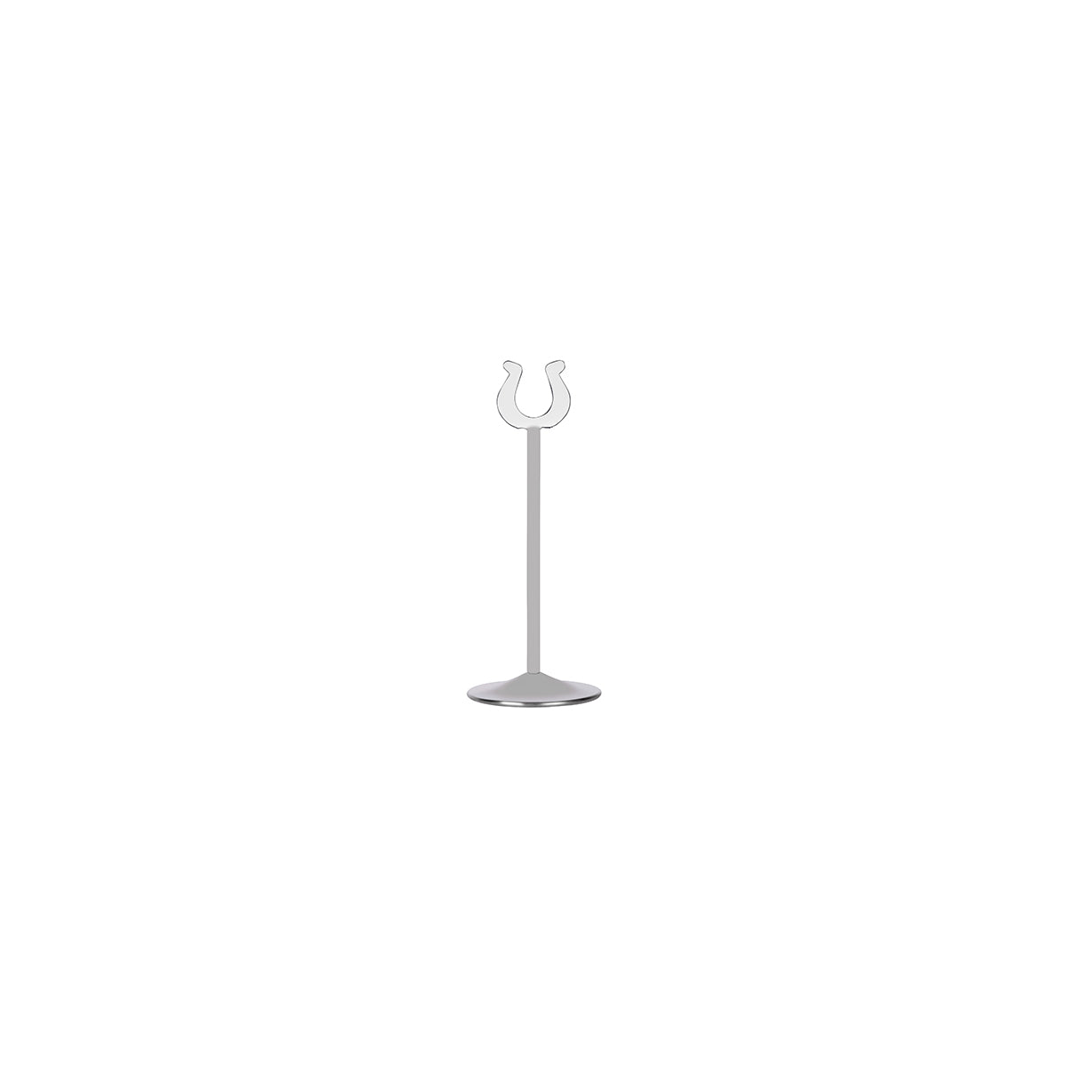 08125 Chef Inox Table Number Stand Stainless Steel 190mm Tomkin Australia Hospitality Supplies