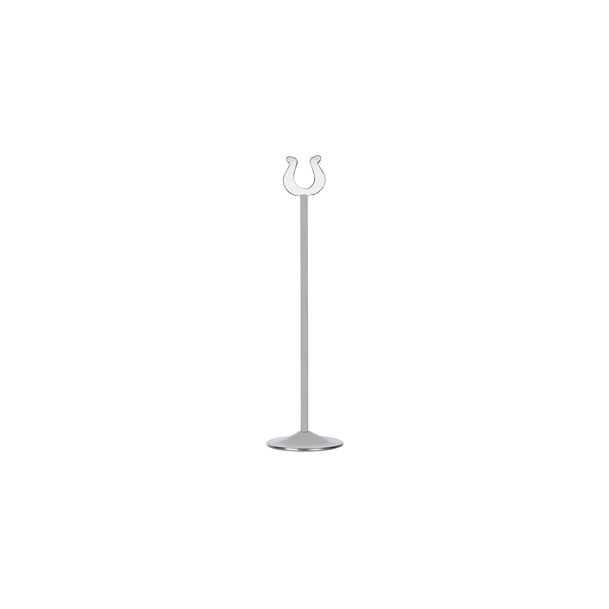 08126 Chef Inox Table Number Stand Stainless Steel 300mm Tomkin Australia Hospitality Supplies