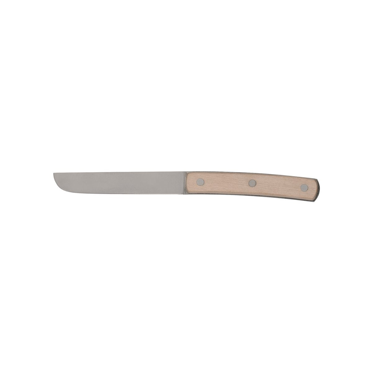 20645 Tablekraft Steak Knives Steak Knife 235mm Stonewash Wood Handle Tomkin Australia Hospitality Supplies