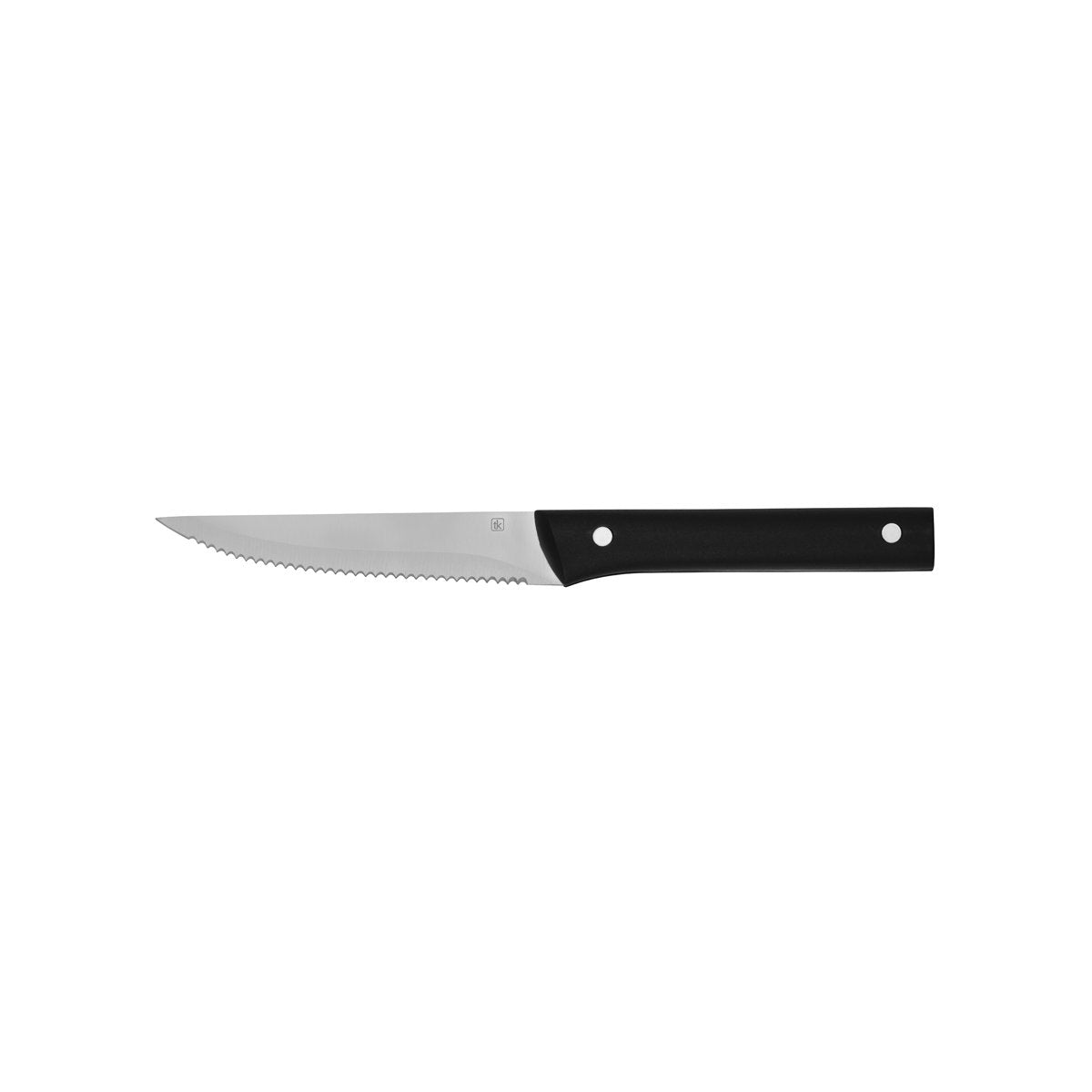 20650 Tablekraft Steak Knives Tempo Steak Knife 230mm Black Plastic Handle Tomkin Australia Hospitality Supplies