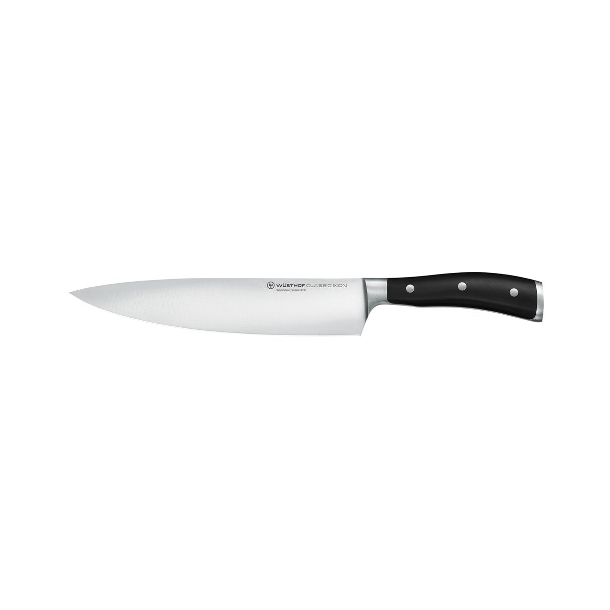 28013 Wusthof Classic Ikon Black Cooks Knife 230mm Tomkin Australia Hospitality Supplies
