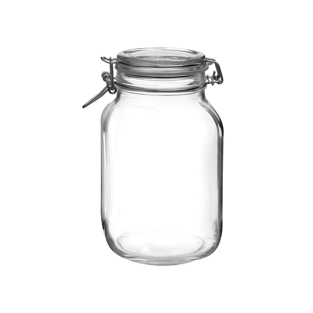 340-004 Bormioli Rocco Fido Jar Clear Lid 2000ml Tomkin Australia Hospitality Supplies