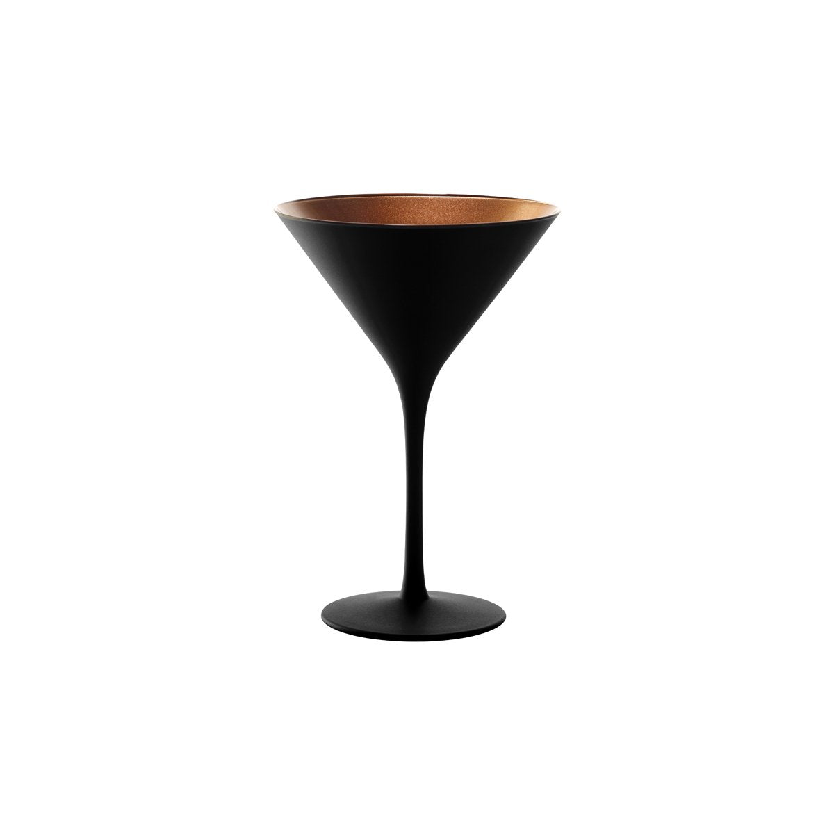 365-402 Stolzle Olympic Martini / Cocktail Bronze / Matt Black 240ml Tomkin Australia Hospitality Supplies