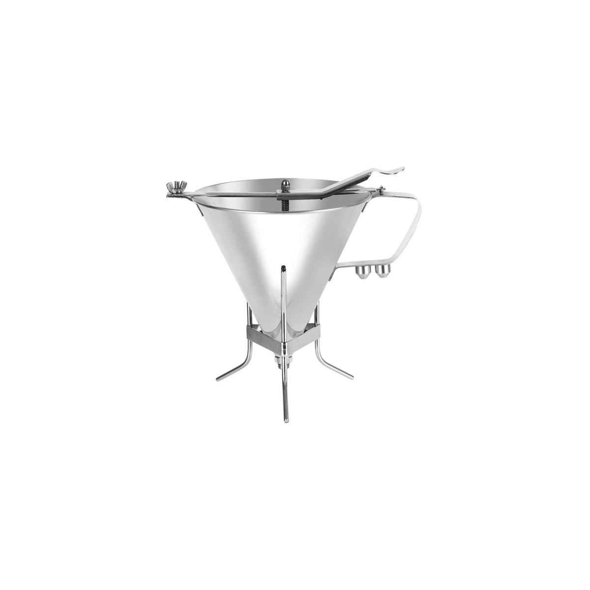 37180 De Buyer Funnel Confectionary with Stand 1.9Lt Tomkin Australia Hospitality Supplies
