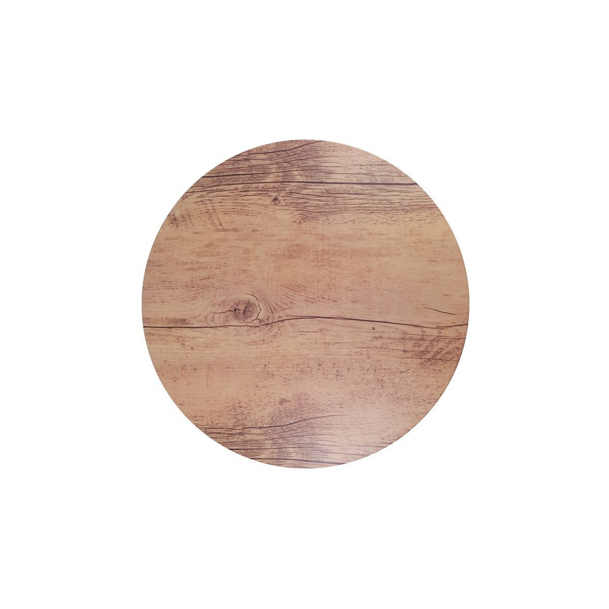 46710 Chef Inox Chef Inox Melamine Wood Effect Oak Round Platter 310mm Tomkin Australia Hospitality Supplies