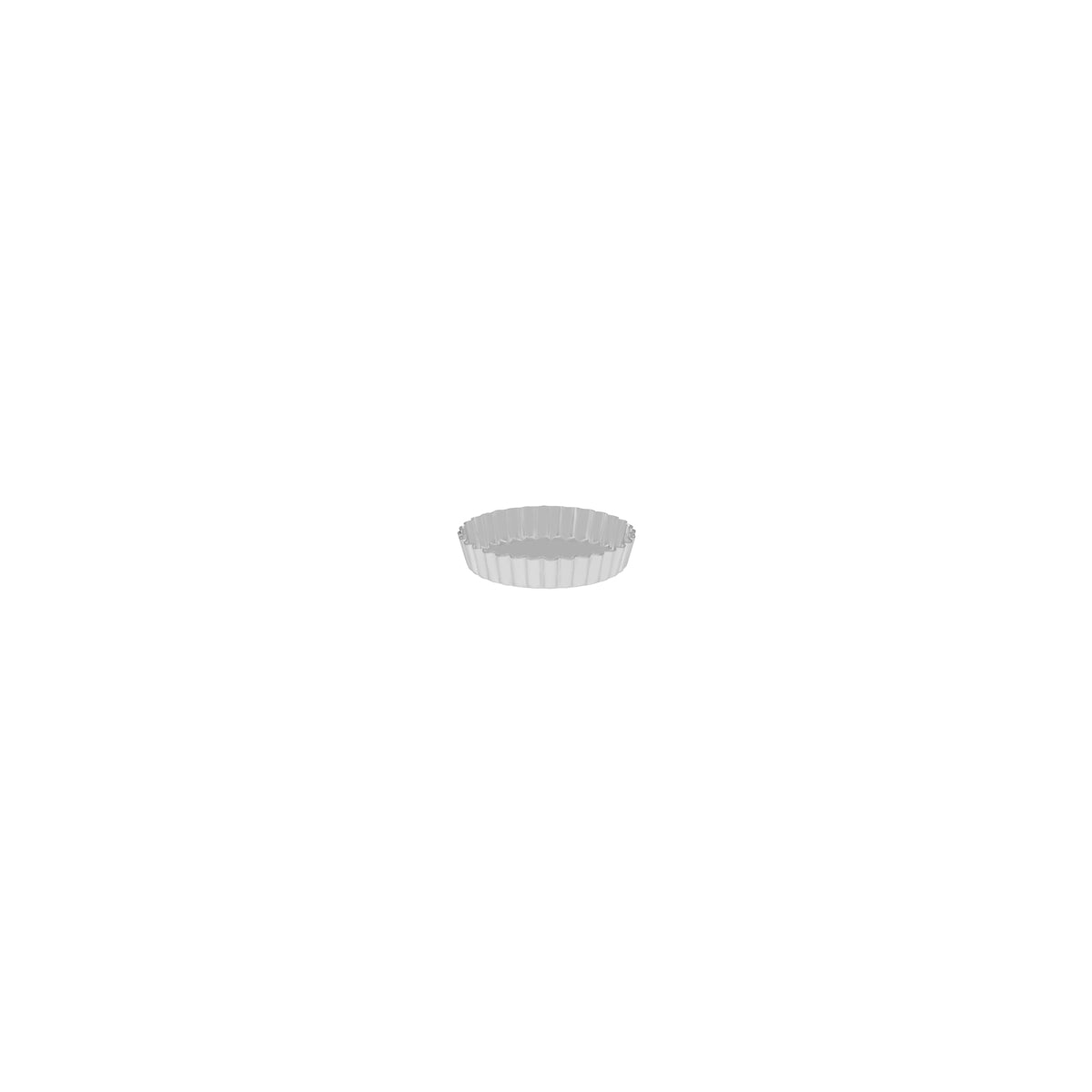 64095 Guery Tart Mould Round Fluted Fixed Base 95x18mm Tomkin Australia Hospitality Supplies