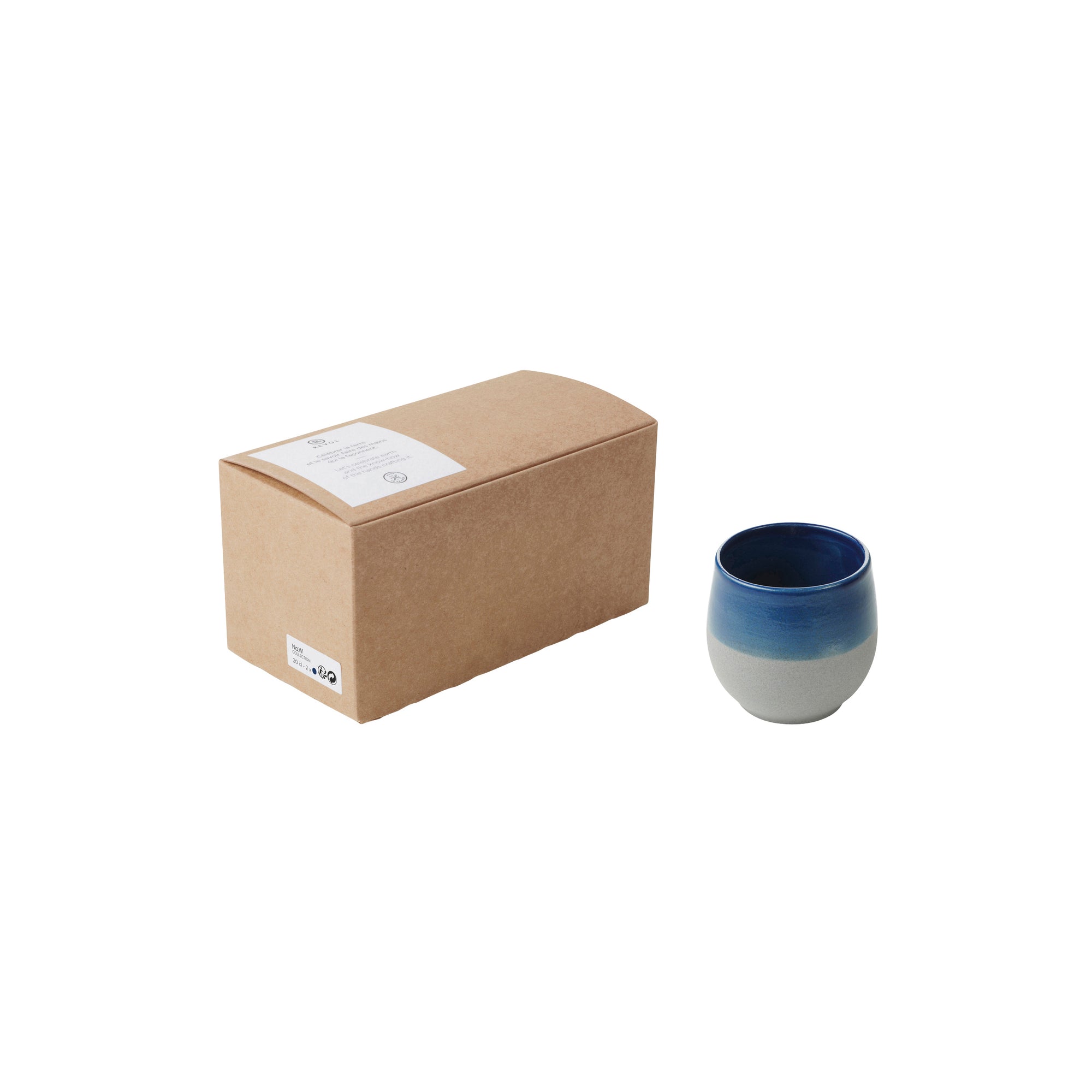 Revol No.W Indigo Blue 2 Cup Giftbox Set 175x90x90mm / 200ml