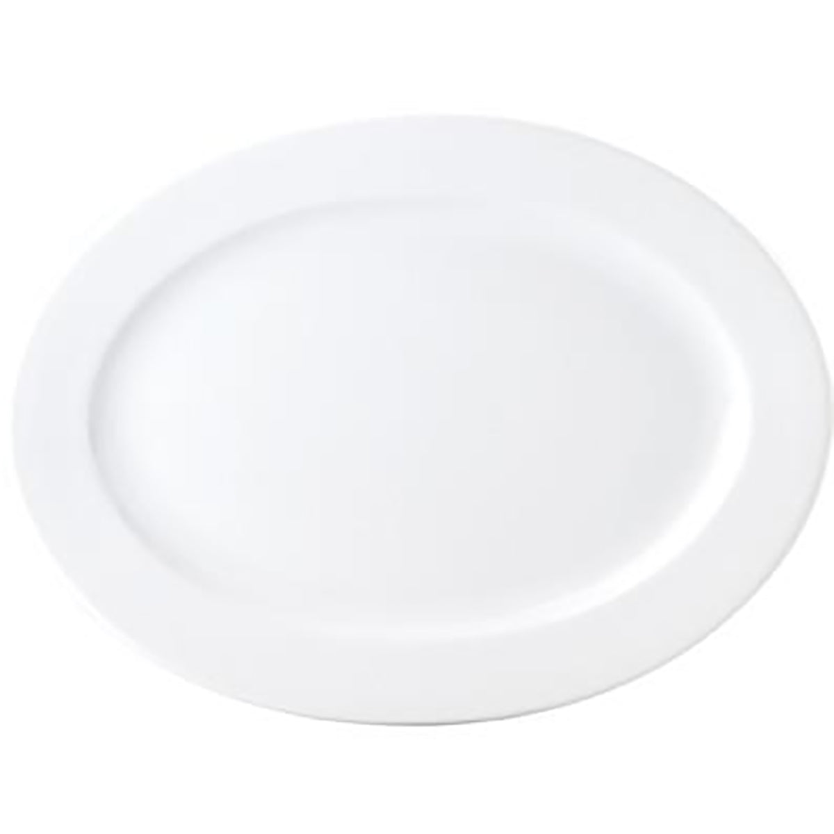 94062 Royal Porcelain Chelsea Platter Oval Rim Shape 265mm (4026) Tomkin Australia Hospitality Supplies