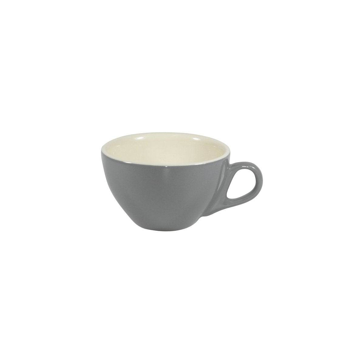 BW0530 Brew French Grey Cappuccino Cup 220ml Tomkin Australia Hospitality Supplies