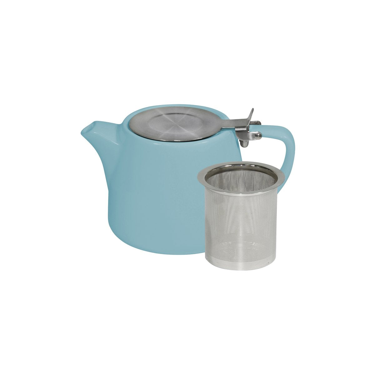 BW0660 Brew Maya Blue Stackable Teapot 500ml Tomkin Australia Hospitality Supplies