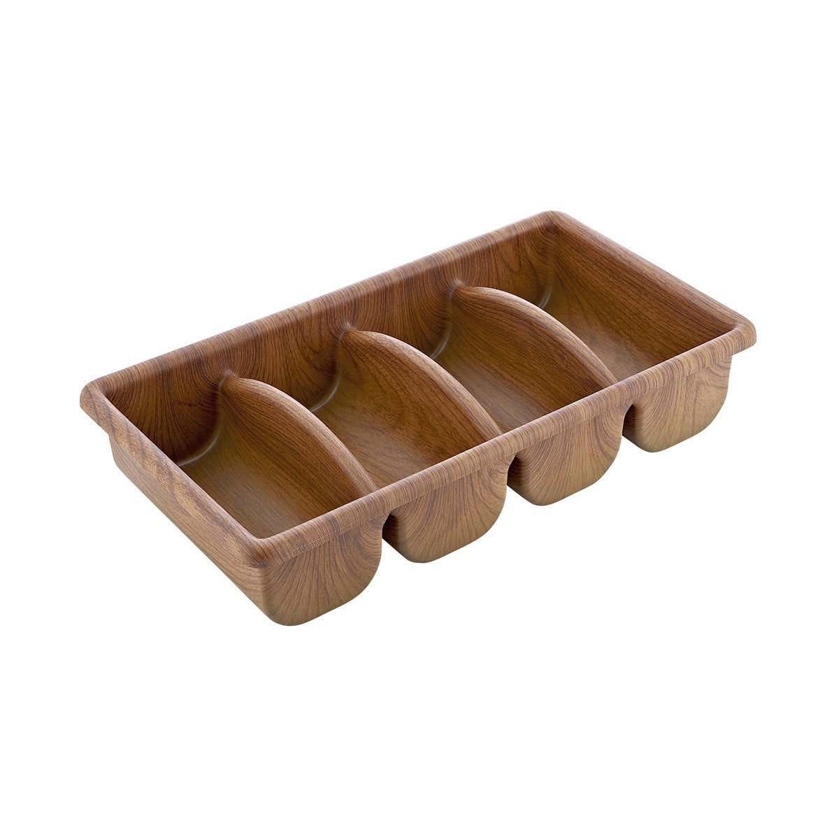 EVE10239 Evelin Evelin Gastronorm Cutlety Tray 4 Compartment 520x295x100mm Tomkin Australia Hospitality Supplies