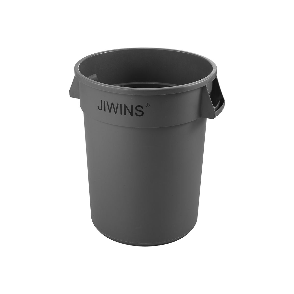 JW-CR170E Jiwins Round Recycling Bin Grey 166Lt Tomkin Australia Hospitality Supplies