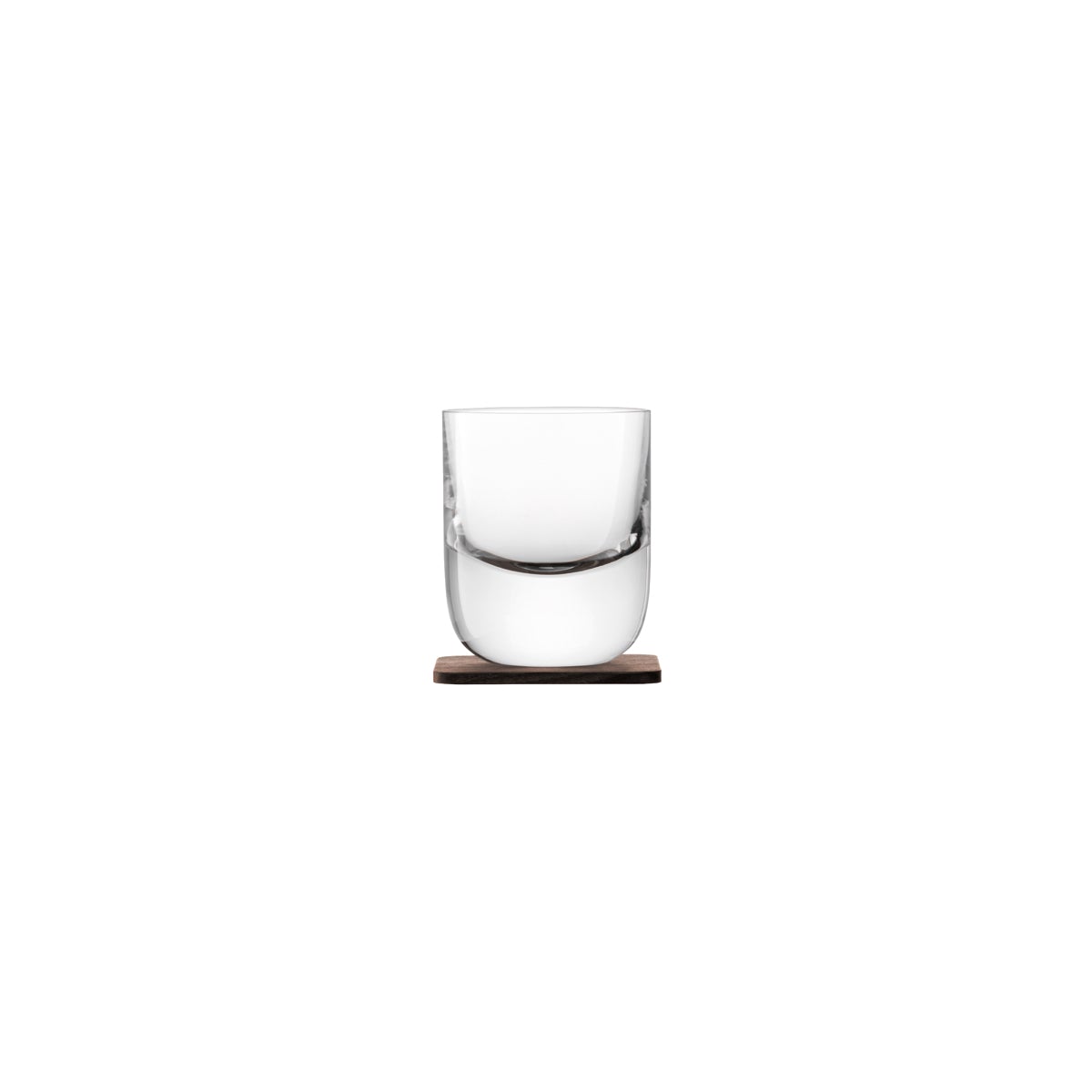 LSAG1211-09-301 LSA Whisky Renfrew Tumbler & Walnut Coaster 270ml x 2 Tomkin Australia Hospitality Supplies
