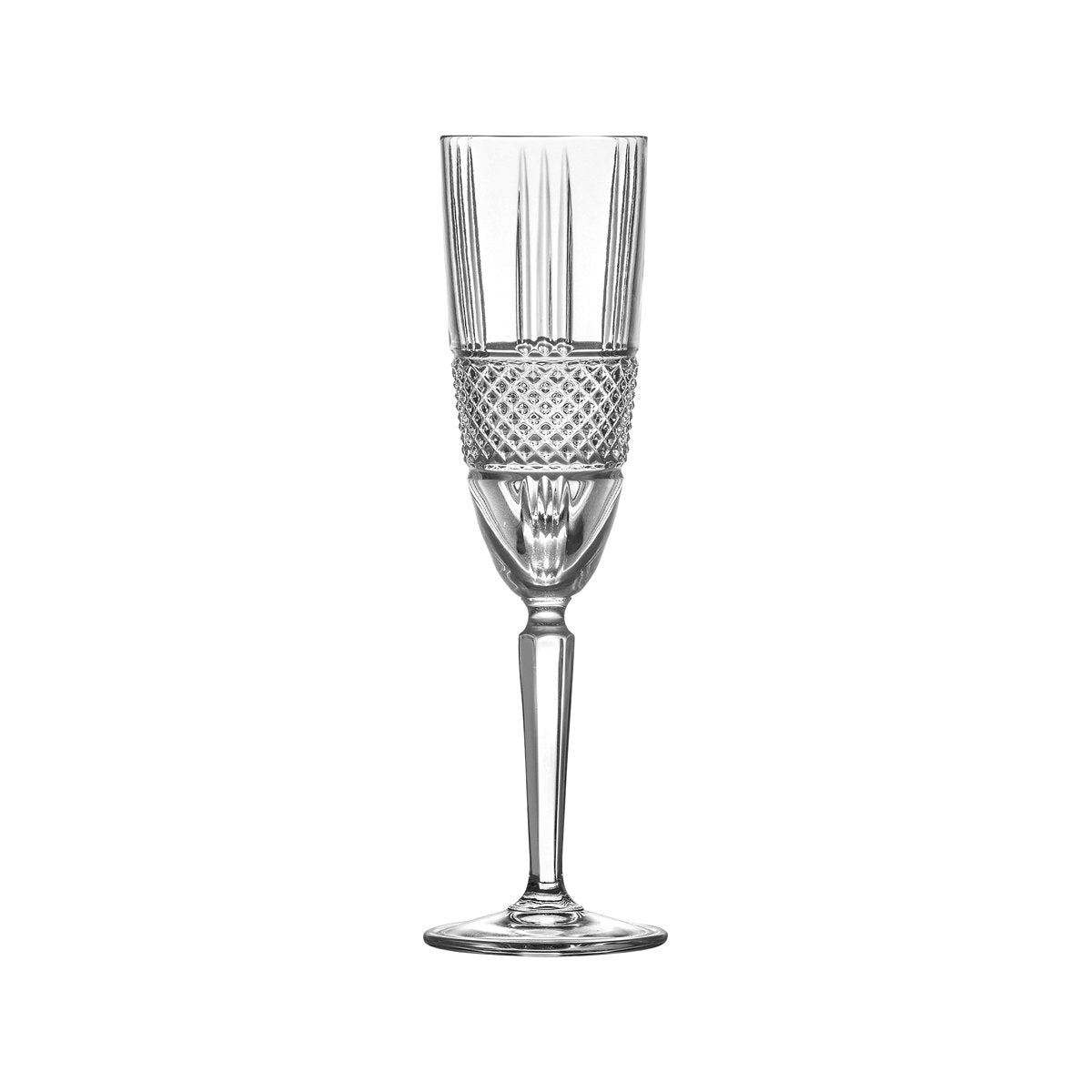 RCR363-676 RCR Cristalleria Brilliante Champagne Flute 190ml Tomkin Australia Hospitality Supplies