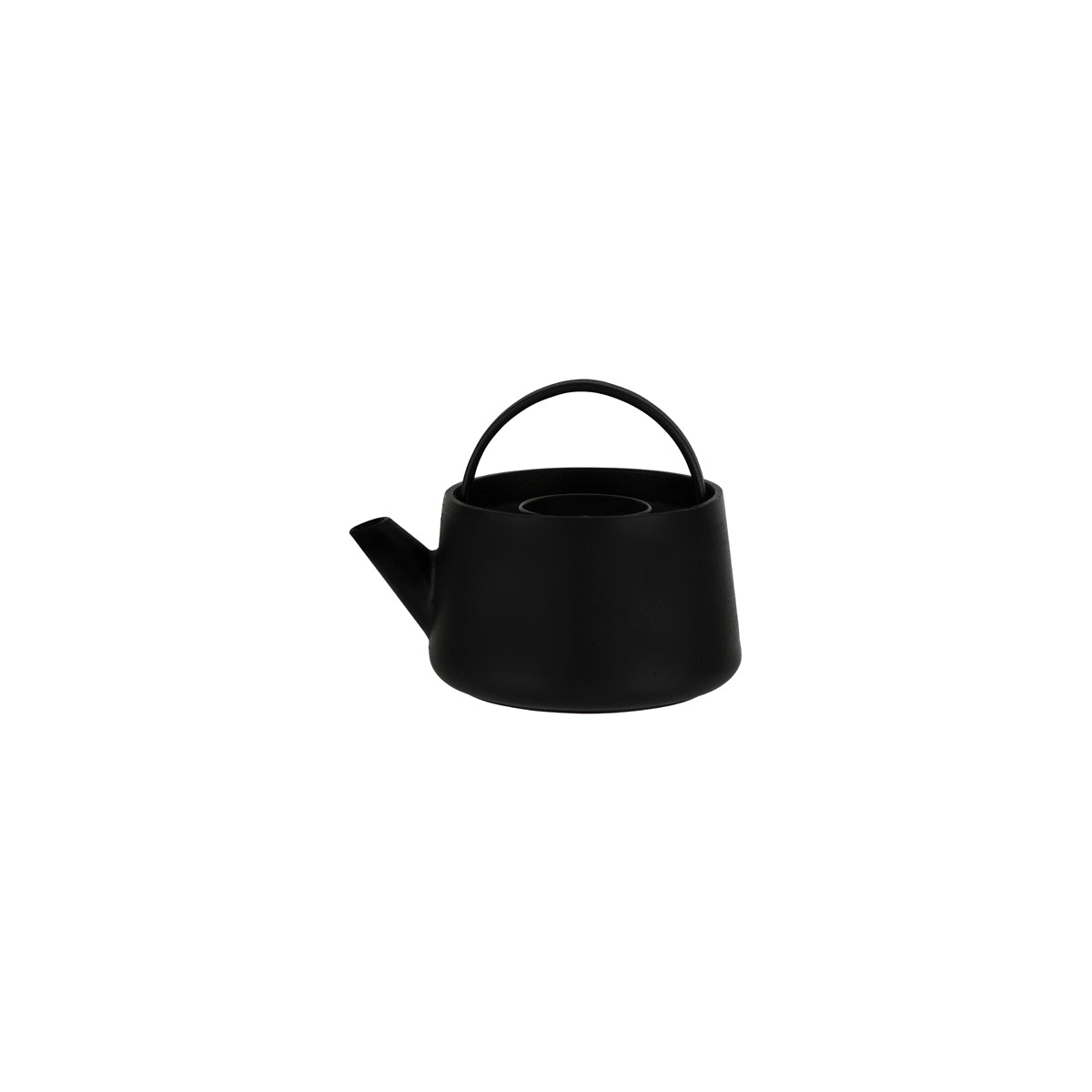 SERAXB6820002 Serax Serax Inku Black Cast Iron Teapot 170x145mm Tomkin Australia Hospitality Supplies