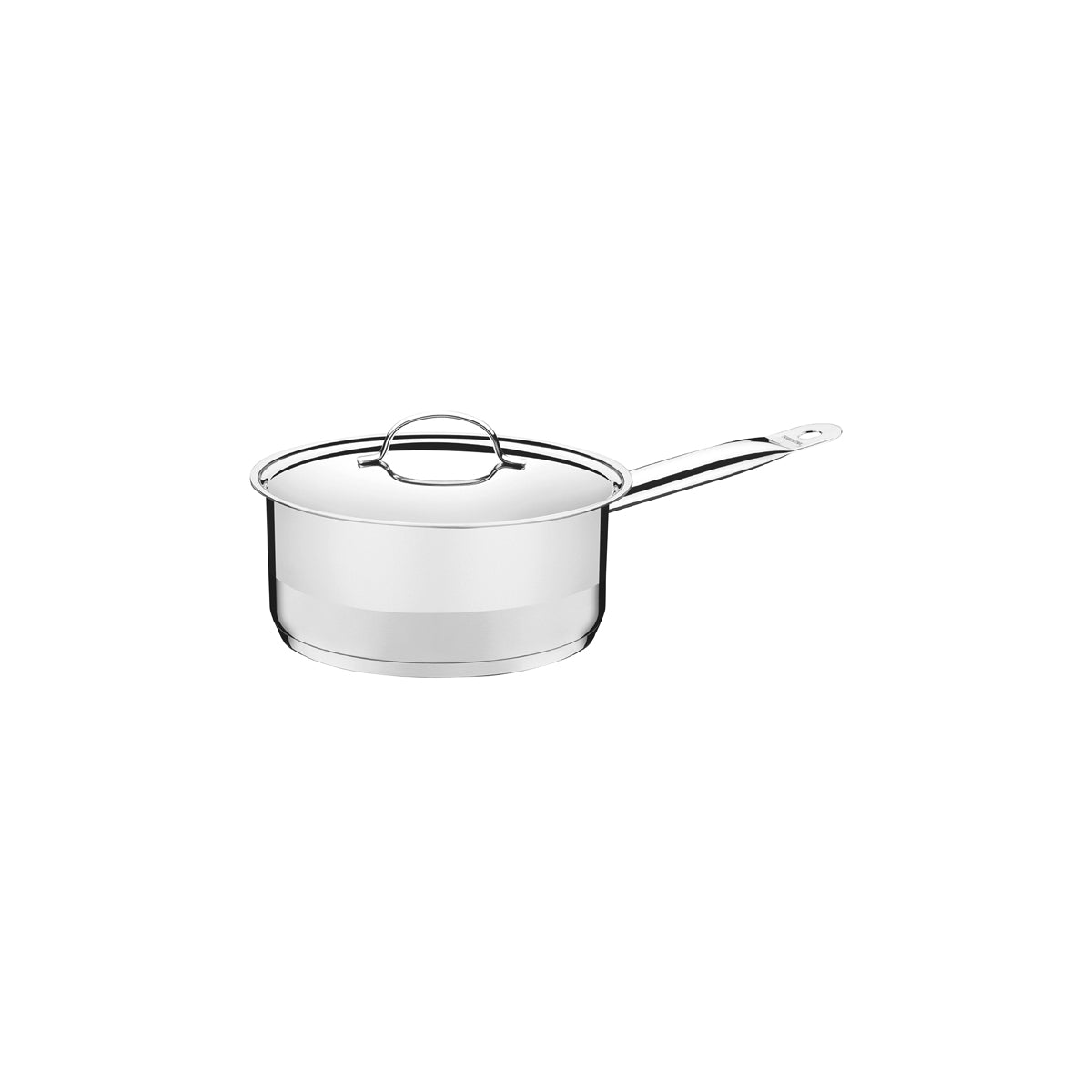 TM62621/161 Tramontina Professional Sauce Pan with Lid Stainless Steel 160mm Tomkin Australia Hospitality Supplies