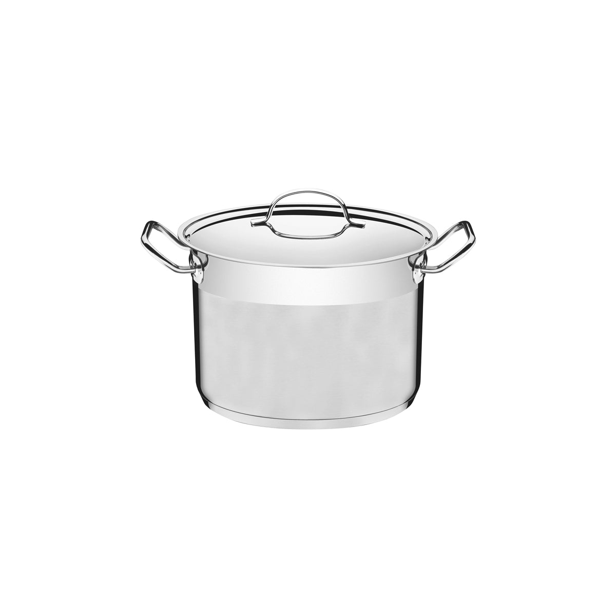 TM62625/201 Tramontina Professional Stock Pot with Lid Stainless Steel 200mm Tomkin Australia Hospitality Supplies