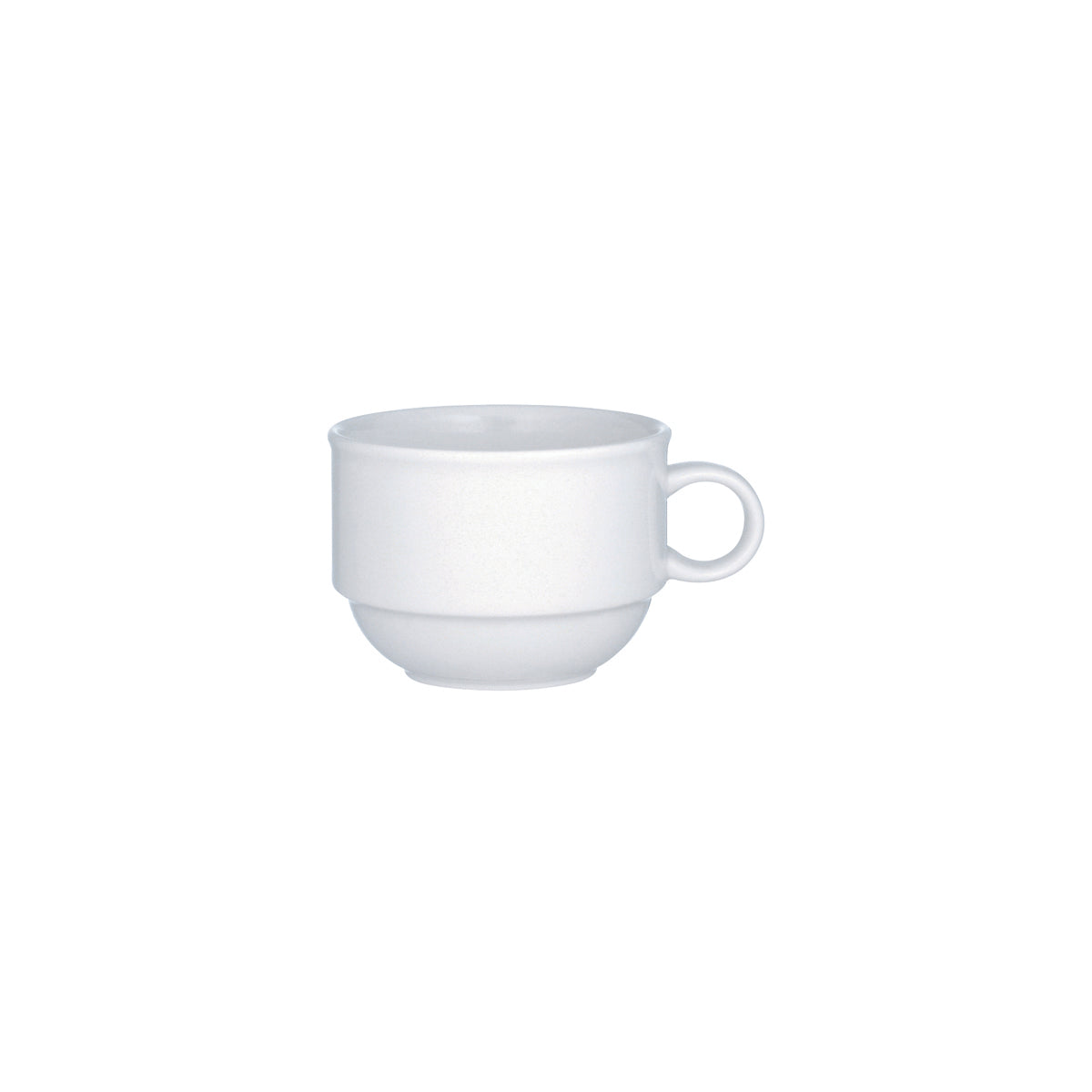 VB16-2016-1271 Villeroy And Boch Villeroy And Boch Corpo White Cup No. 2 Stackable 220ml Tomkin Australia Hospitality Supplies