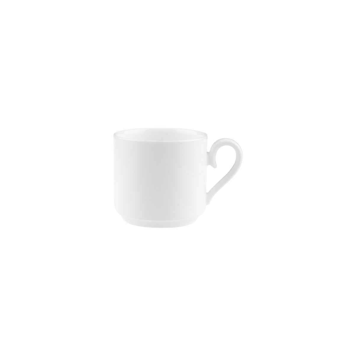VB16-3272-1271 Villeroy And Boch Villeroy And Boch Stella Hotel White Cup No. 2 Stackable 220ml Tomkin Australia Hospitality Supplies