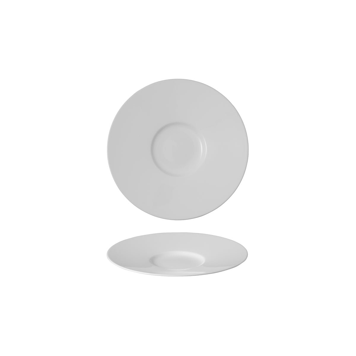 VB16-4090-2632 Villeroy And Boch Villeroy And Boch Stella Cosmo White Plate Wide Rim 250x30mm Tomkin Australia Hospitality Supplies