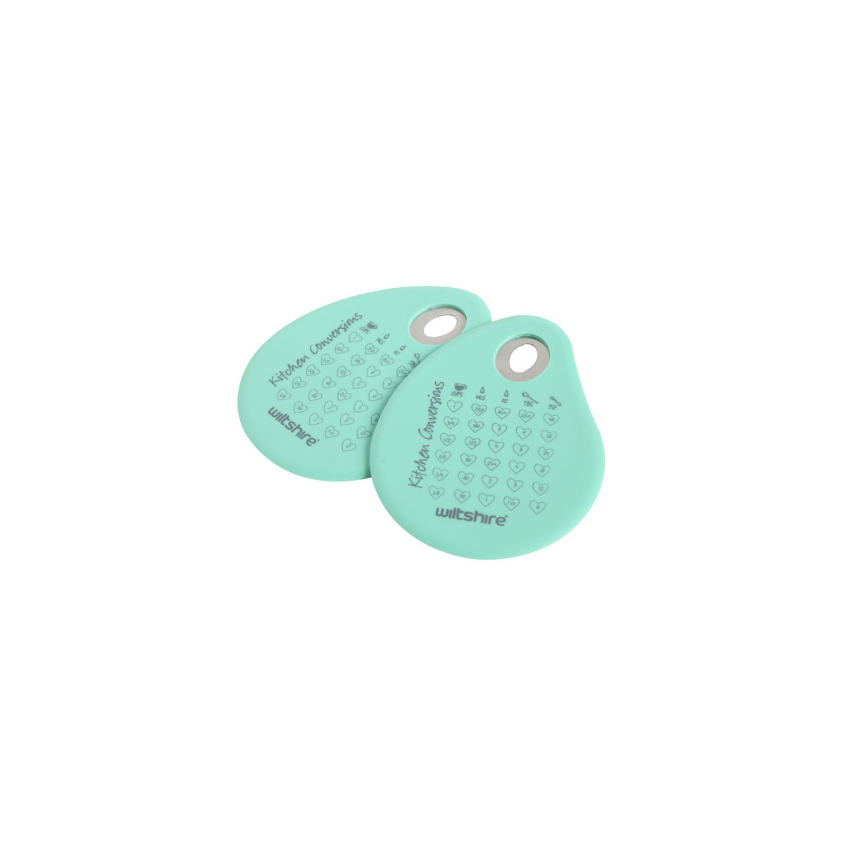 WLT44020 WILTSHIRE Silicone Scrapers Set Of 2  Tomkin Australia Hospitality Supplies