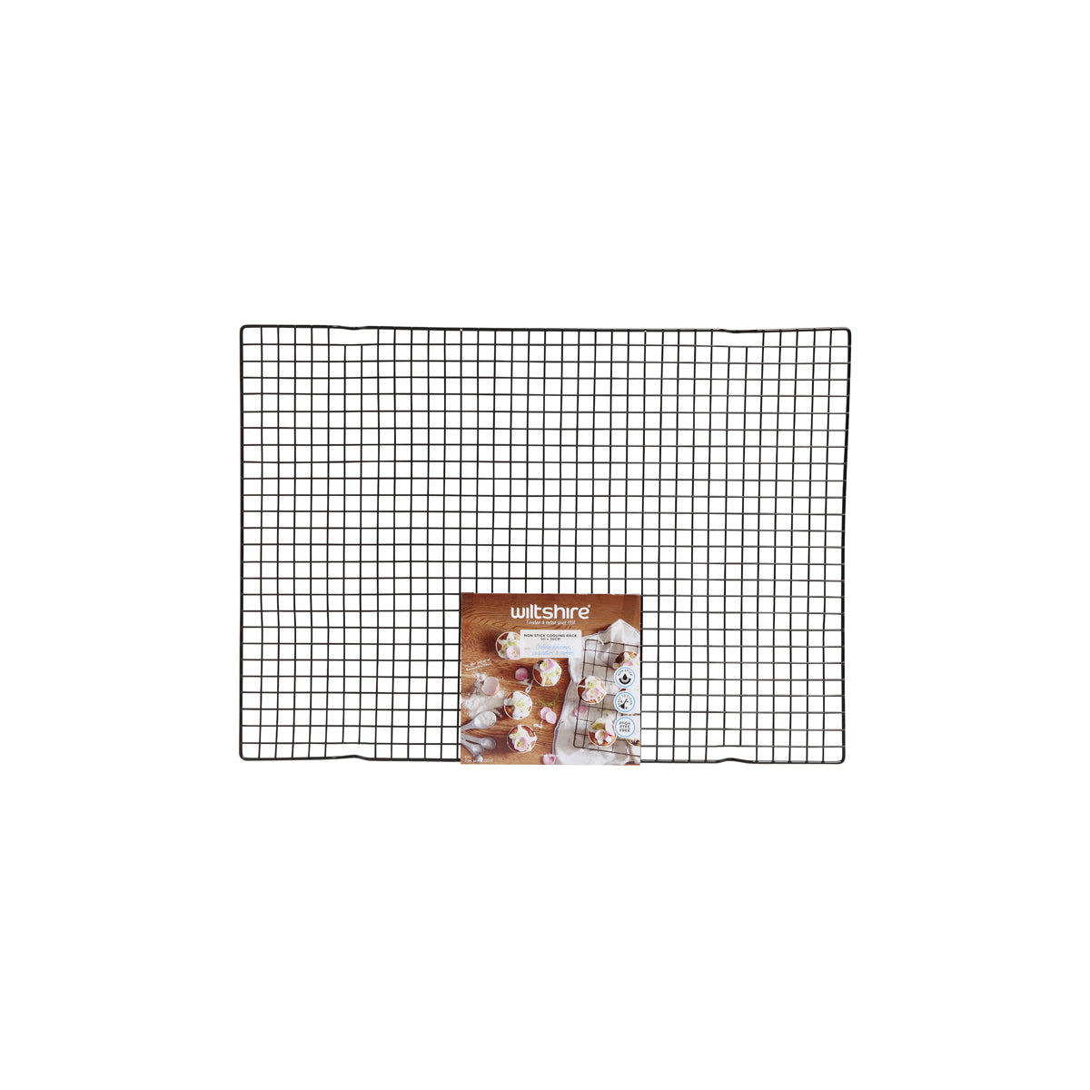 WLTW3236 WILTSHIRE Non Stick Cooling Rack 510x365mm Tomkin Australia Hospitality Supplies