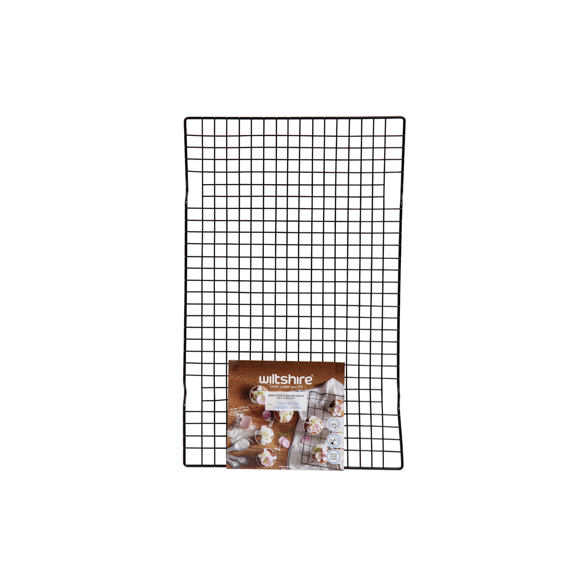 WLTW3237 WILTSHIRE Non Stick Cooling Rack 405x250mm Tomkin Australia Hospitality Supplies
