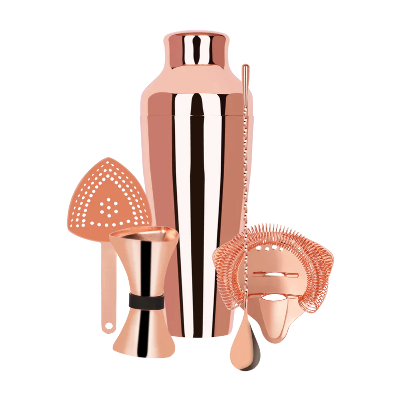 Rose Gold Barware