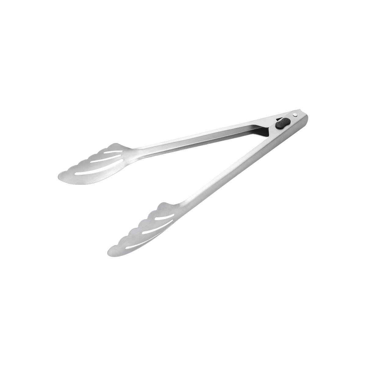Scalloped Head Utility Tong Stainless Steel Matte Finish 246mm