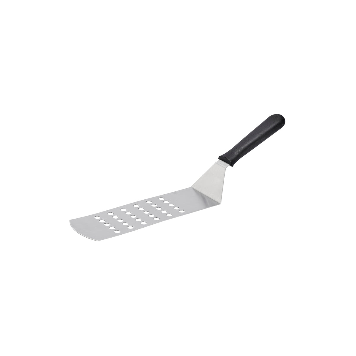 Grill Turner with Black Handle Perforated 250x75x380mm