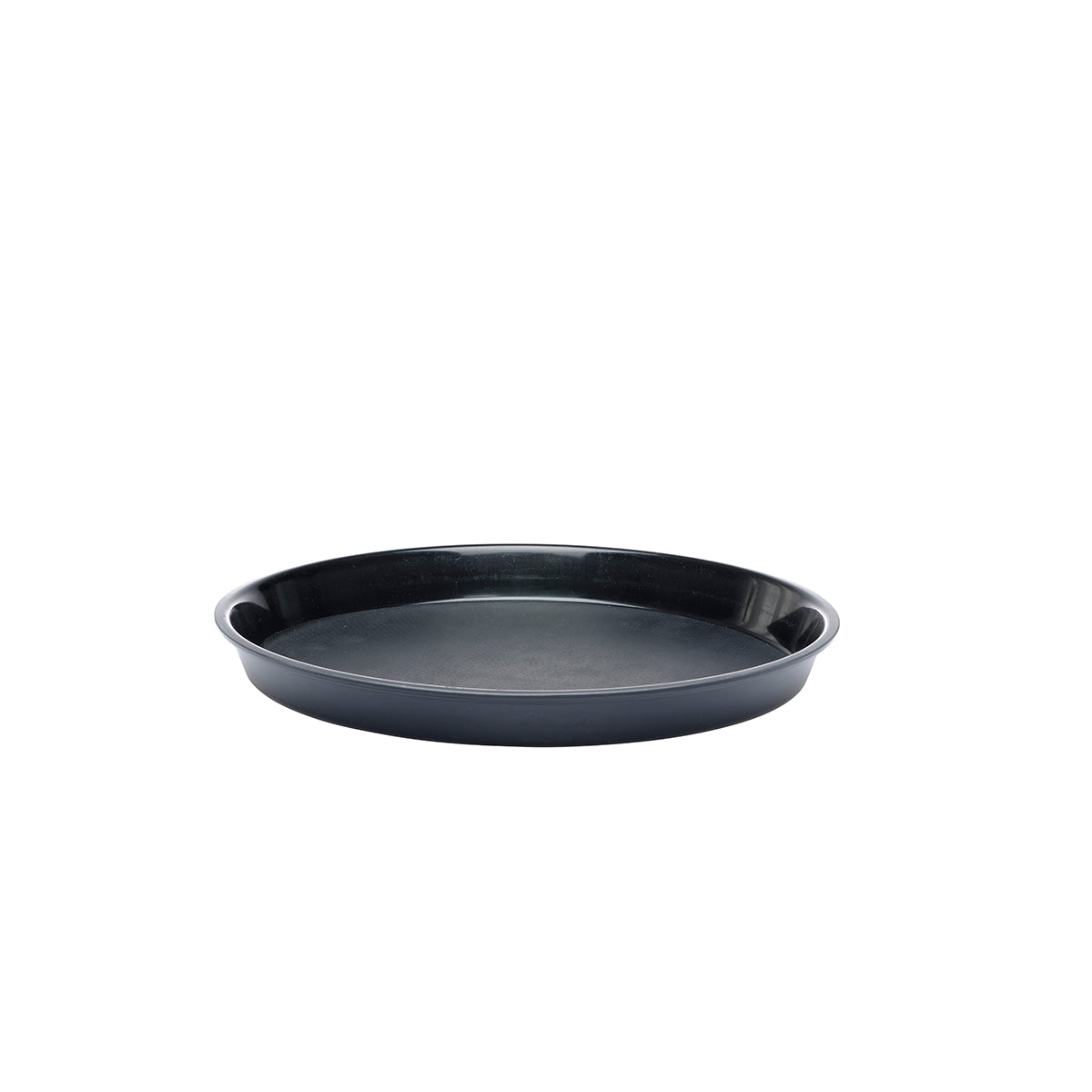 04285 Chef Inox Chef Inox Round Bar Tray Non Slip PP Black 320x37mm Tomkin Australia Hospitality Supplies
