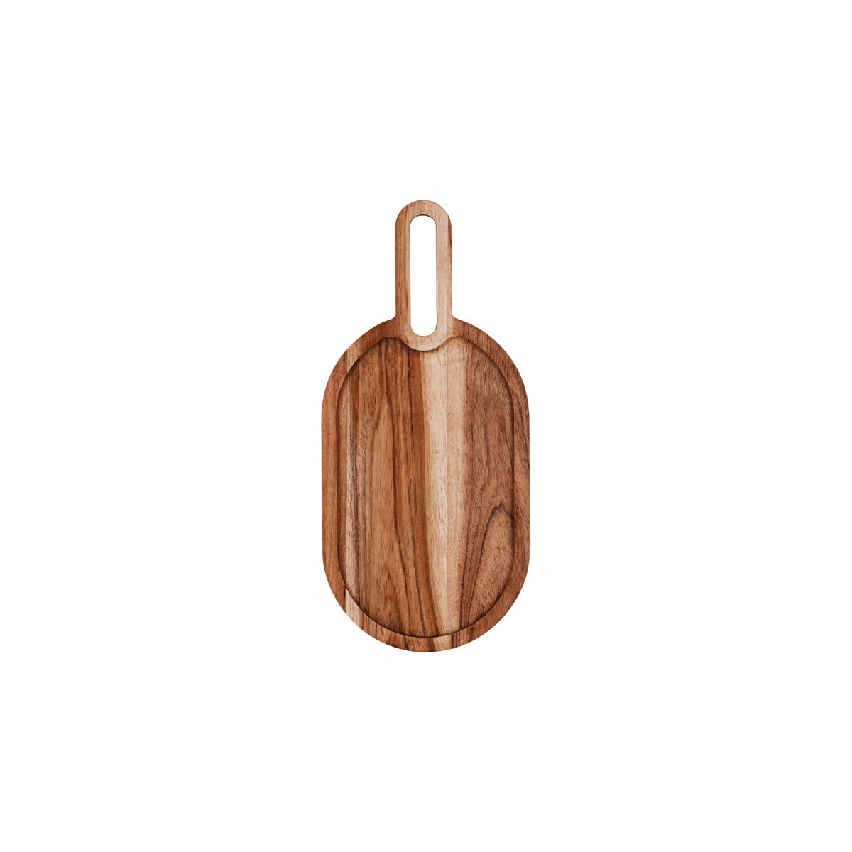 04703 Chef Inox Serve Natural Acacia Rectangular Paddle Board 225x140x15mm Tomkin Australia Hospitality Supplies