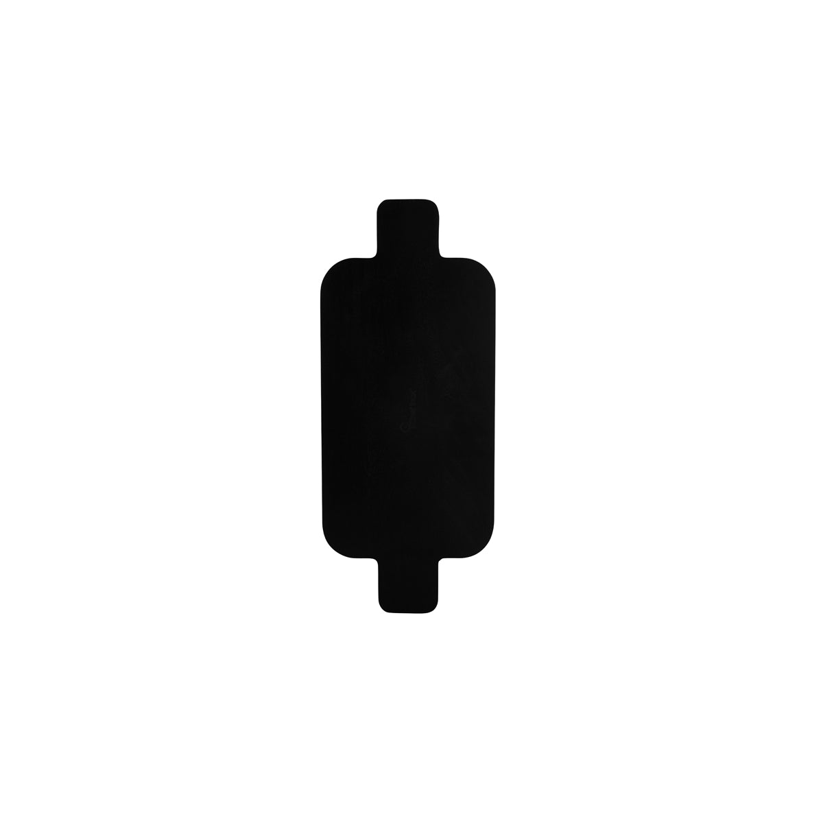 04980 Chef Inox Serve Black Acacia Paddle Board with Two Handles 480x200x25mm Tomkin Australia Hospitality Supplies