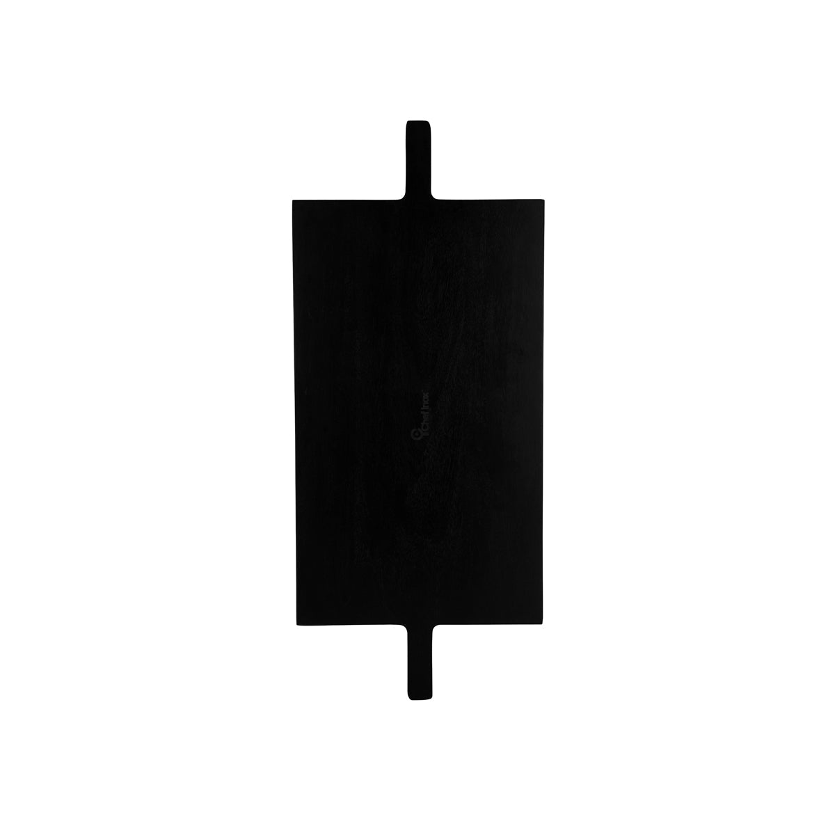 04981 Chef Inox Serve Black Acacia Paddle Board with Two Handles 580x254x25mm Tomkin Australia Hospitality Supplies