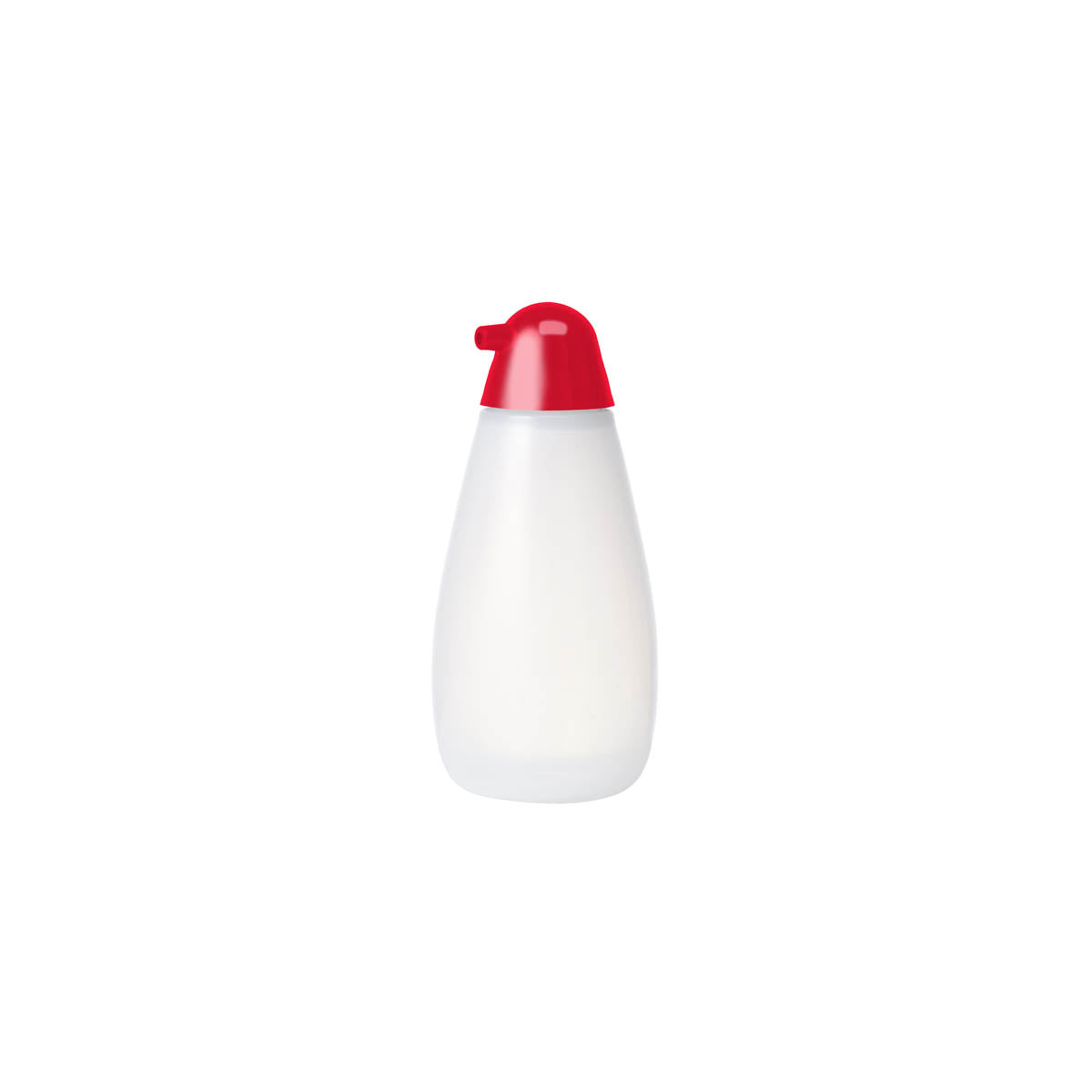 06818 Chef Inox  Squeeze Bottle w/Oil Pourer w/ Red Cap 300ml  Tomkin Australia Hospitality Supplies