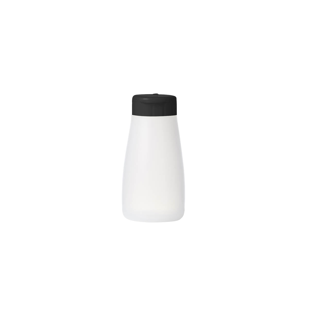 06820 Chef Inox  Soft Squeeze Shaker Bottle w/ Black Cap 300ml Tomkin Australia Hospitality Supplies