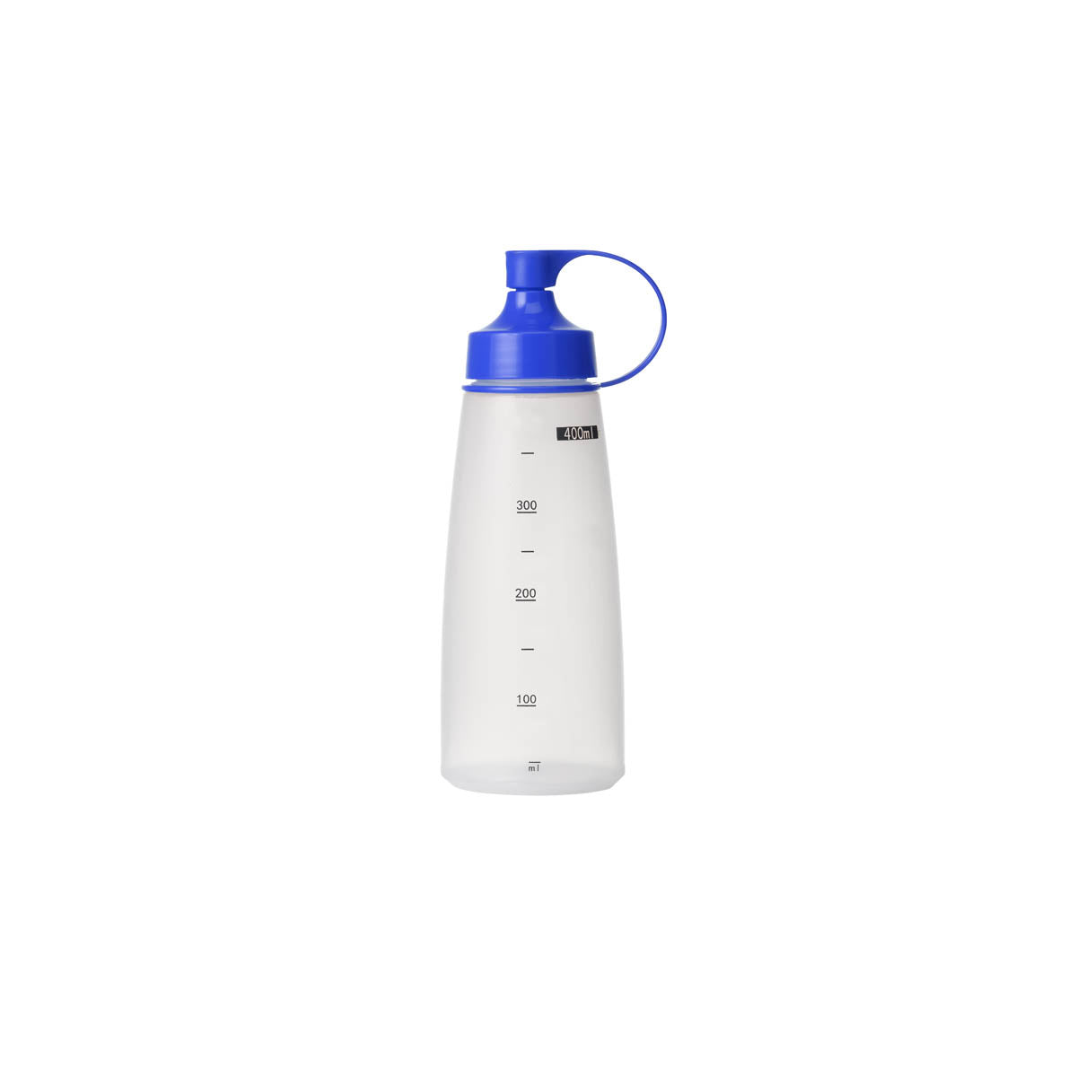 06833 Chef Inox  Soft Squeeze Bottle w/ Blue Cap 400ml Tomkin Australia Hospitality Supplies