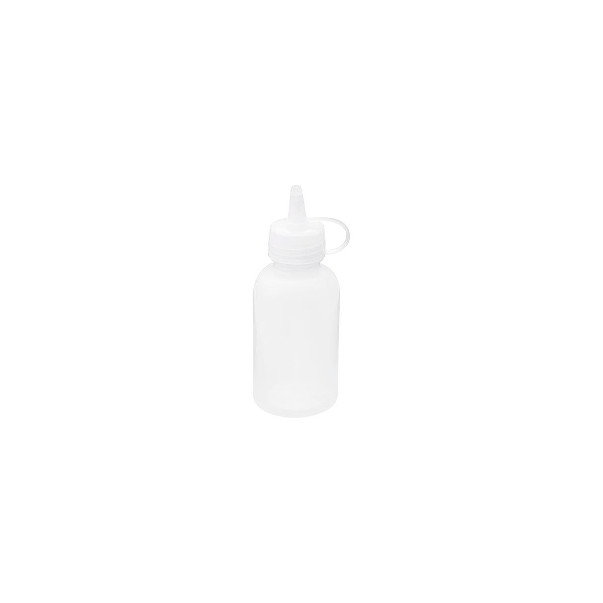 06860 Chef Inox Mini Sauce Bottle with Seal Tip Clear 50ml Tomkin Australia Hospitality Supplies