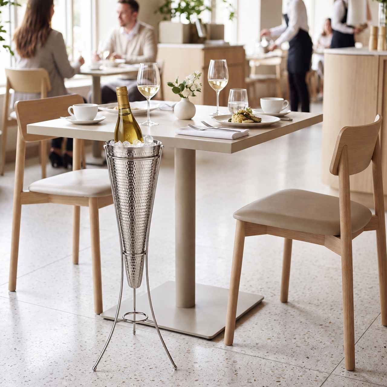 Serve Wine Cooler and Stand 210x720mm