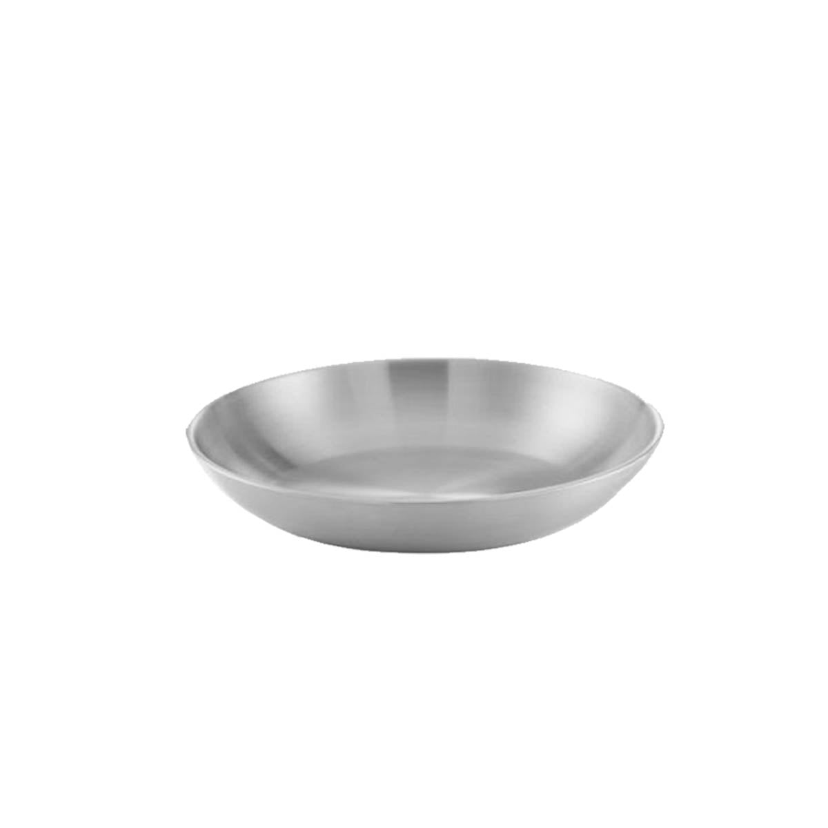 Chef Inox Round Serving/Seafood Bowl Aluminium 300x40mm