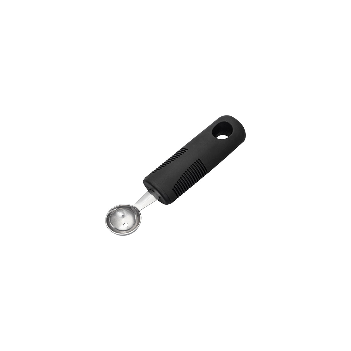 07387 Chef Inox East Grip Melon Baller Stainless Steel with Black Handle 150mm Tomkin Australia Hospitality Supplies