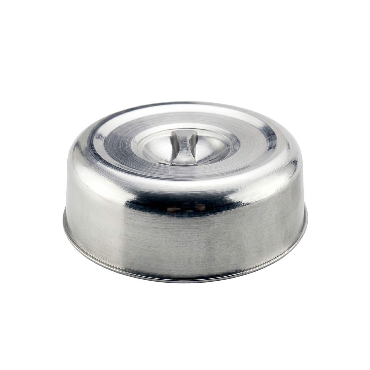 Serve Round Plate Cover Stainless Steel 260x260x63mm