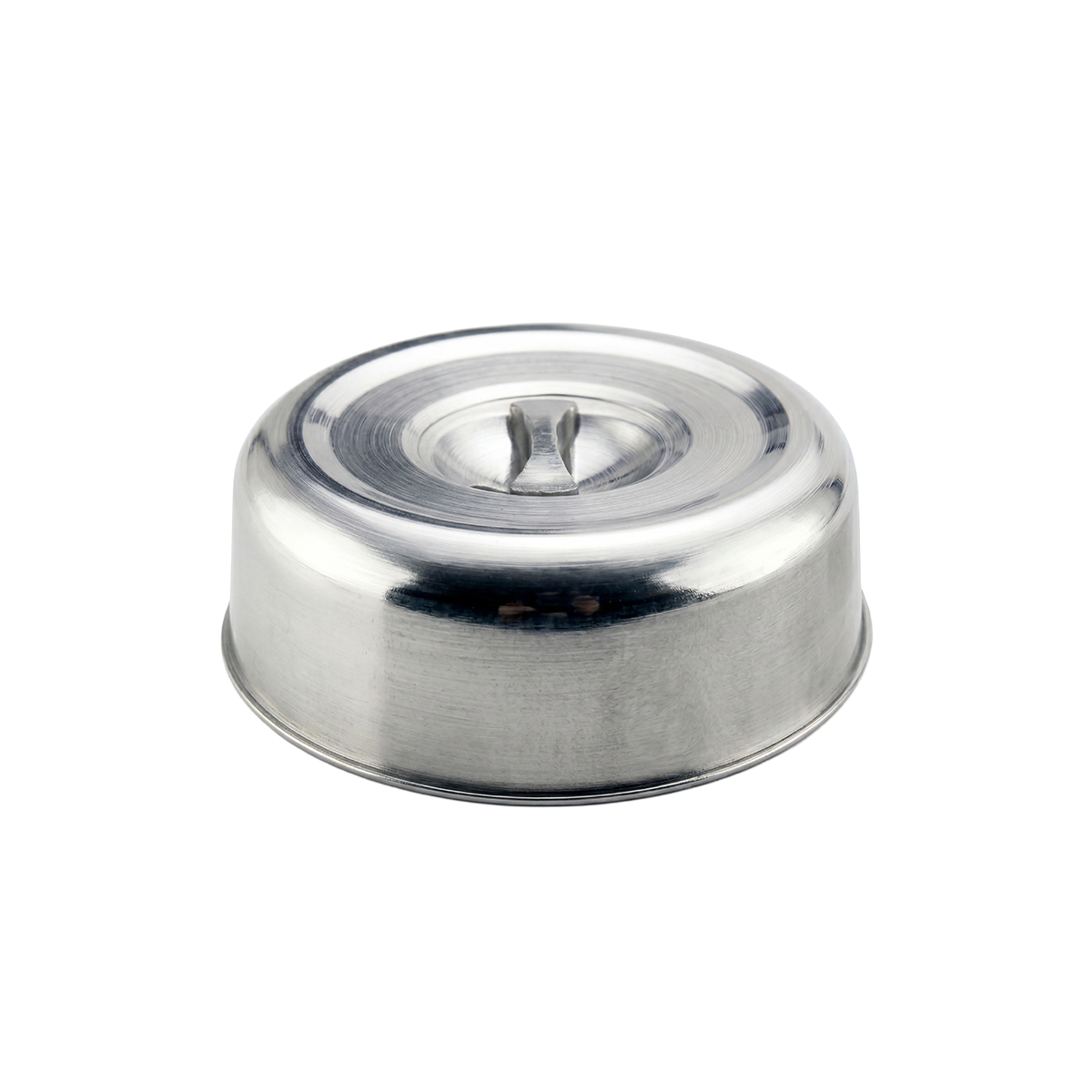 Serve Round Plate Cover Stainless Steel 240x240x60mm