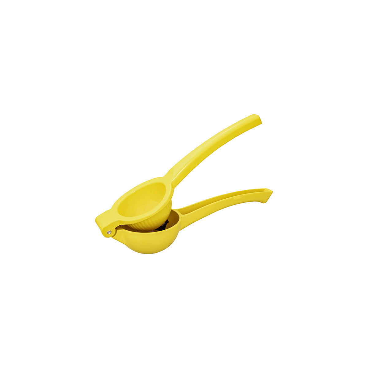 07947 Chef Inox Hand Juicer Aluminium Yellow/Lemon 220x75mm Tomkin Australia Hospitality Supplies